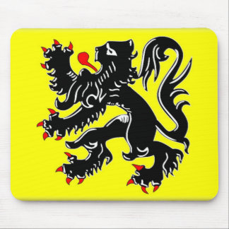 Flanders Flag Mouse Pad