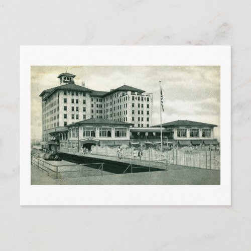 Flanders Hotel Ocean City New Jersey Vintage Postcard
