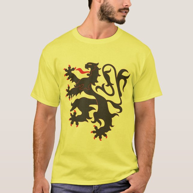Flanders Lion T-Shirt (Front)