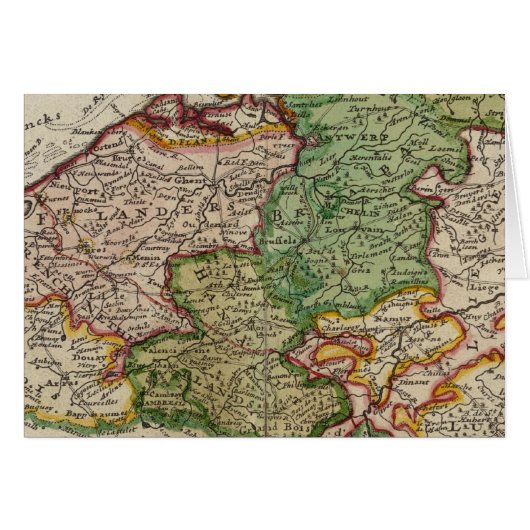 Flanders or the Austrian Netherlands Cards (Front Horizontal)