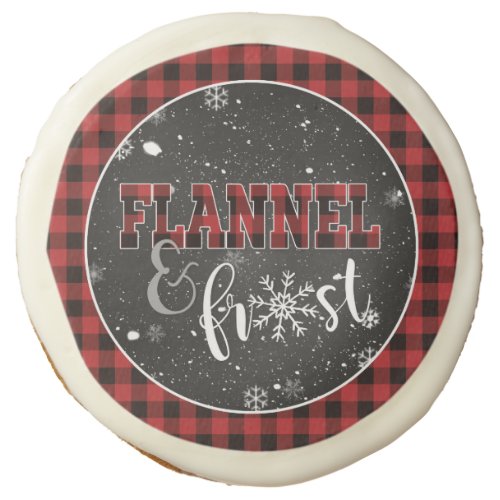 Flannel and Frost Sugar Cookie