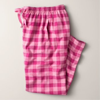 Flannel Bubble Gum Pajama Pants (adult) by zazzle at Zazzle