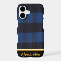 Flannel Buffalo Plaid Blue lumberjack texture