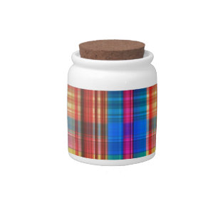 Flannel Candy Jar