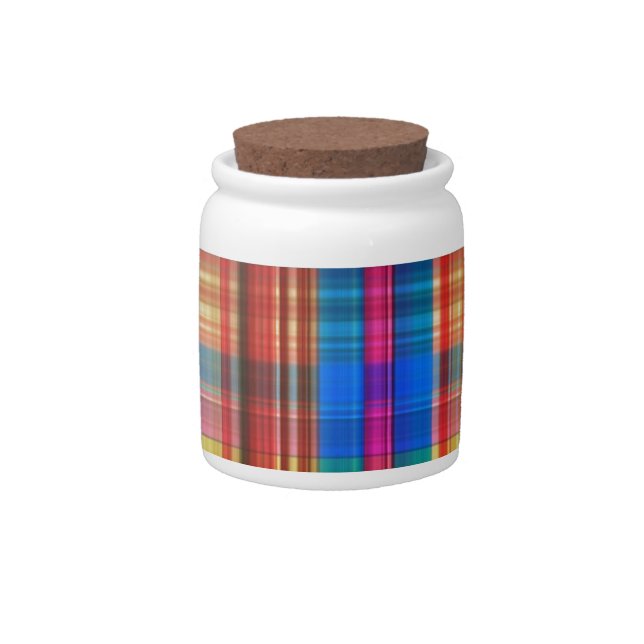 Flannel Candy Jar (Front)
