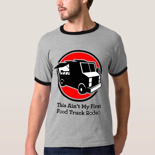 Flannel Channel "Food Truck Rodeo" Tee (Front)