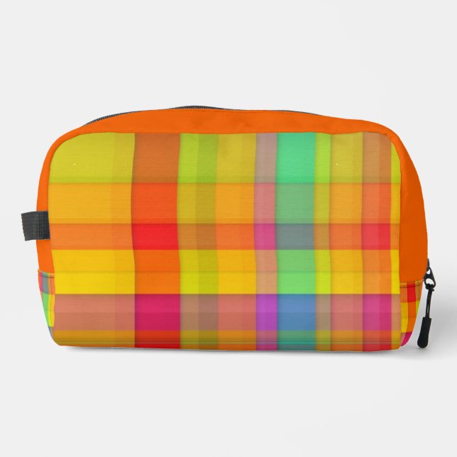 flannel  dopp kit (Front)