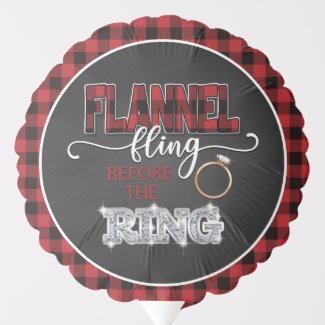 Flannel Fling Before the Ring Balloon