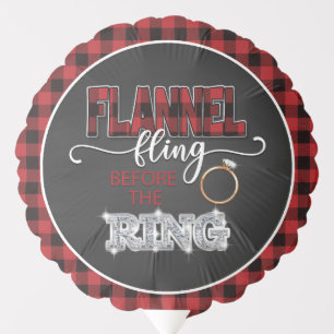 Flannel Fling Before the Ring Balloon