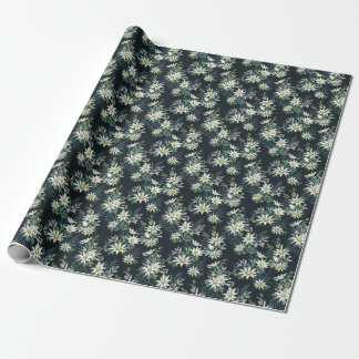 Flannel Flower Wrapping Paper