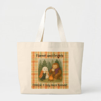 Flannel & Frights Tote Bag – Cozy Fall