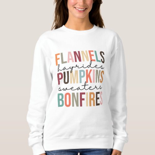  Flannels Hayrides Pumpkins Sweaters Bonfires