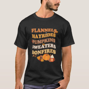 Flannels Hayrides Pumpkins Sweaters Bonfires Fall