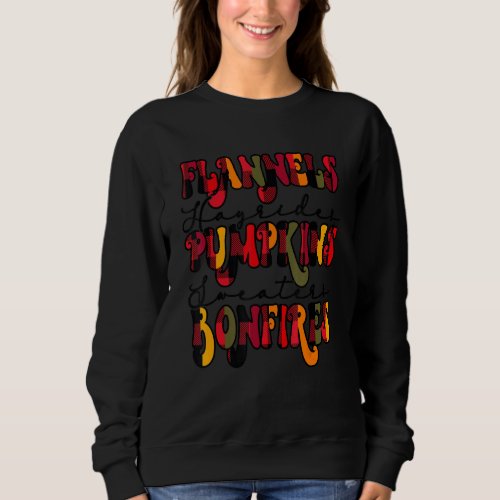 Flannels Hayrides Pumpkins Vintage Sweaters Bonfir