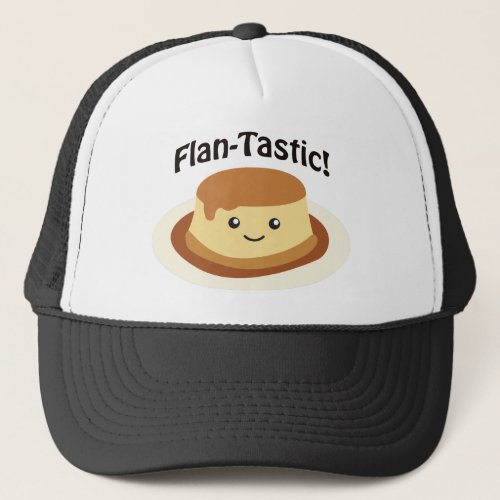 Flantastic Cute flan Trucker Hat