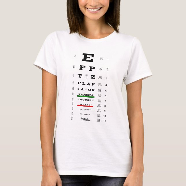 Flapjack Eye Exam Girls Spaghetti Strap Shirt (Front)