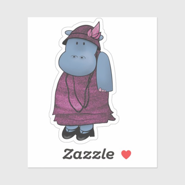 Flappapotomus Sticker (Sheet)