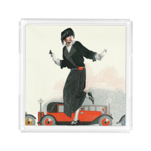Flapper and Roadster Acrylic Tray