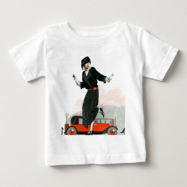 Flapper and Roadster Baby T-Shirt (Front)