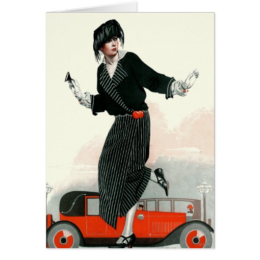 Flapper and Roadster Cards (Front)