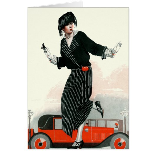 Flapper and Roadster Cards (Front)