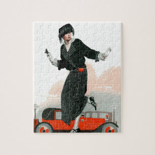 Flapper and Roadster Jigsaw Puzzle