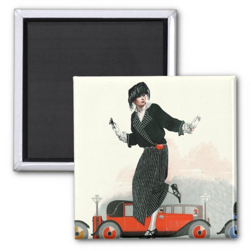 Flapper and Roadster Magnet