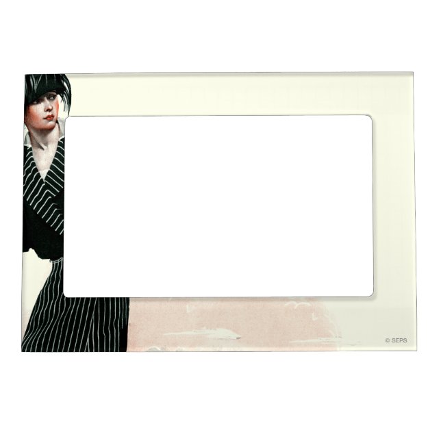 Flapper and Roadster Magnetic Photo Frame (Front)