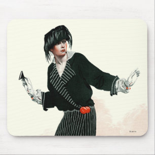 Flapper and Roadster Mouse Pad