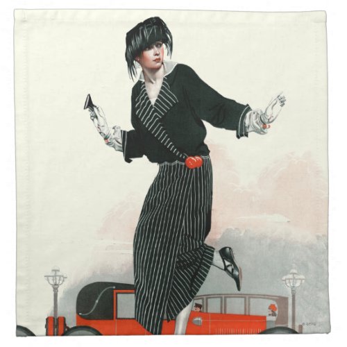 Flapper and Roadster Napkin