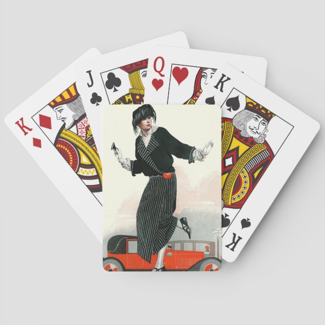 Flapper and Roadster Poker Cards (Back)