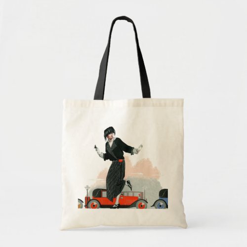 Flapper and Roadster Tote Bag