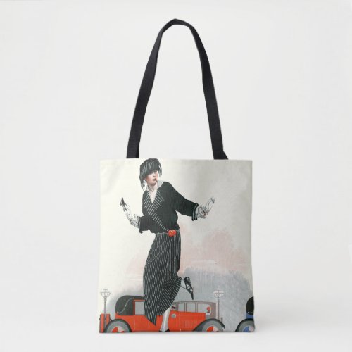 Flapper and Roadster Tote Bag