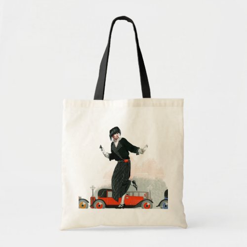 Flapper and Roadster Tote Bag