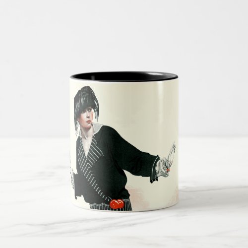 Flapper and Roadster Two_Tone Coffee Mug