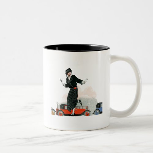 Flapper and Roadster Two_Tone Coffee Mug