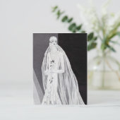Flapper Bride Postcard (Standing Front)