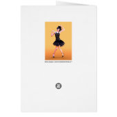 Flapper Dancing Cards (Back)