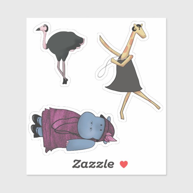 Flapper era sticker pack (Sheet)