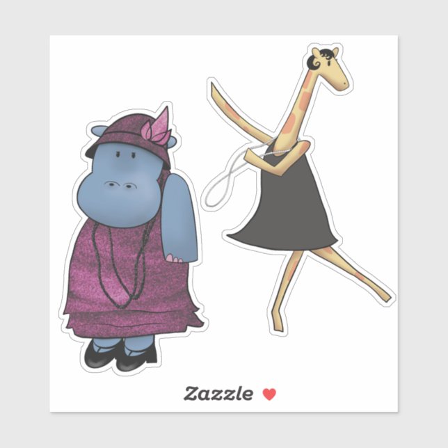 Flapper friends sticker (Sheet)