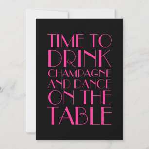 Flapper Fun - 21st Birthday Invitation