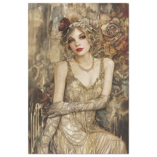 Flapper girl 2 tissue paper