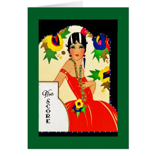 Flapper Keeping Score Cards (Front)