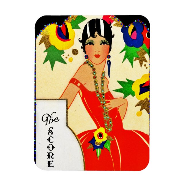 Flapper Keeping the Score Magnet (Vertical)