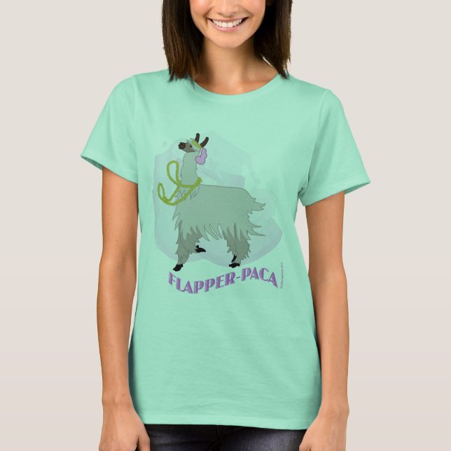 Flapper-Paca T-Shirt (Front)