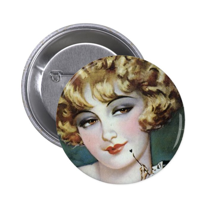 Flapper Painting Pin