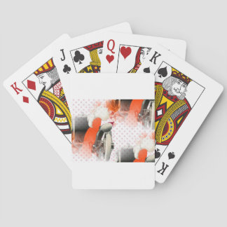 flapper polkadots poker cards