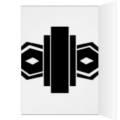 Flapper Silhouette Cards (Inside (Left))