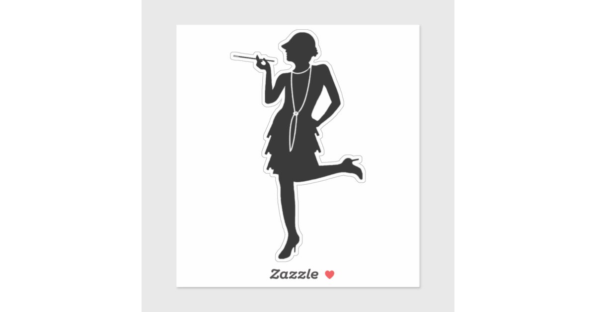 flapper silhouette