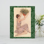 Flapper with Mistletoe (Standing Front)